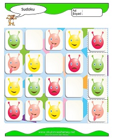 Sudoku Çocuk Bulmacaları